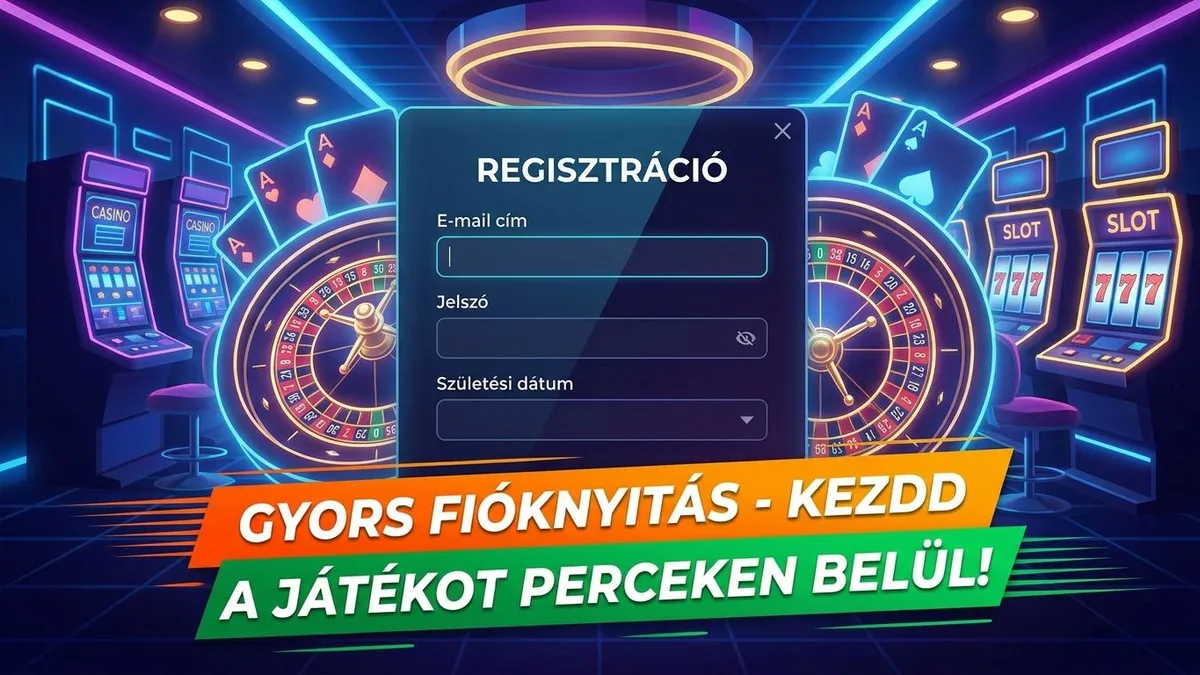 Regisztráció bónusszal